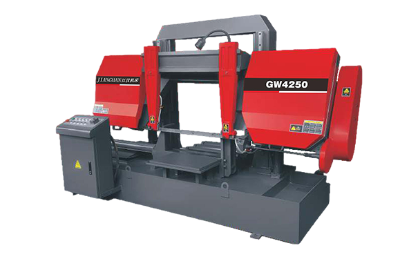 彭场镇GW4250双柱龙门卧式带锯床