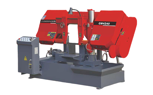 彭场镇GW4240双柱卧式带锯床
